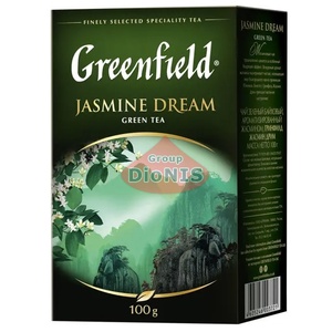 Чай зелений Greenfield Jasmine Dream 100 г листовий з жасміном Грінфілд