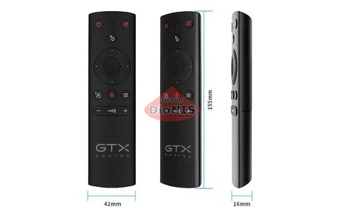 Пульт Air Mouse G21S-GTX 2.4 GHz для смарт приставки голосове управління гіроскопічний - 1