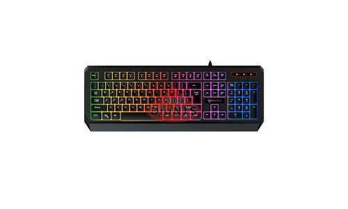Клавіатура Meetion K9320 Black з проводом USB RU/EN ігрова з підсвічуванням Rainbow - 1