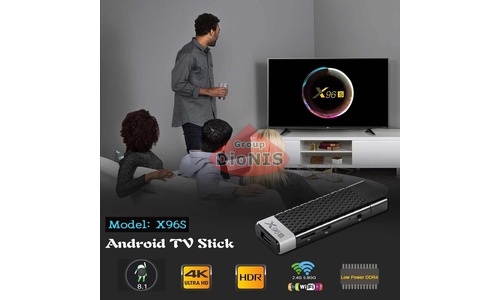 Медіаплеєр X96S STICK 4/32 GB Smart TV Box 4K Amlogic S905Y2 Android 8.1 WiFi 2.4/5+B - 7