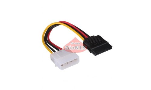 Кабель-переходник SATA 15 pin - Molex 4 pin Voltronic для питания (00155) - 1