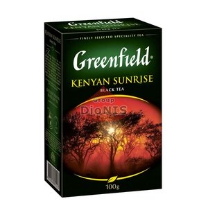 Чай чорний Greenfield Kenyan Sunrise 100 г листовий Кенійський Грінфілд