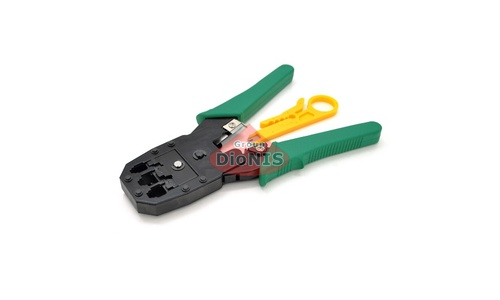 Кримпер Yugtorg MLT-4 для обжимки RJ-45 8P8C, RJ-12/11 6P6C 4P4C (03514) Клещи обжимные - 1