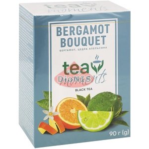 Чай чорний Tea Moments Bergamot Bouguet Букет Бергамоту 90 г листовий