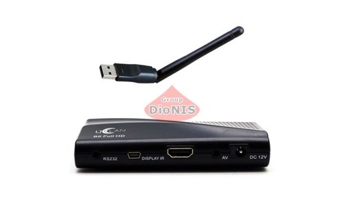 Комплект: Ресивер U2C B6 FULL HD (UCLAN) спутниковый + WiFi адаптер - 1