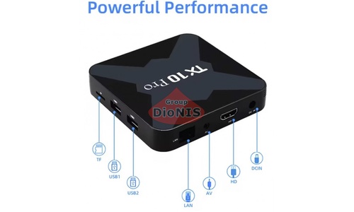 Смарт приставка TX10 Pro 8K 2/16 GB Allwinner H616 Android 13 WiFi 2.4/5.0+BT - 6