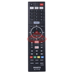Пульт Универсальный HUAYU HL-1771E обучаемый для Т2, ТВ, DVD, CD, LD, VCD, DVD