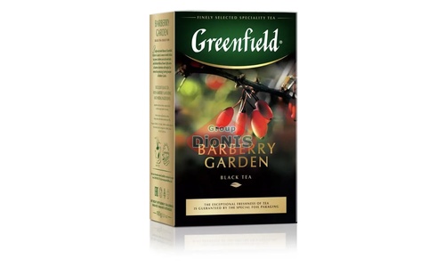 Чай чорний Greenfield Barberry Garden 100 г листовий з барбарисом Грінфілд - 1
