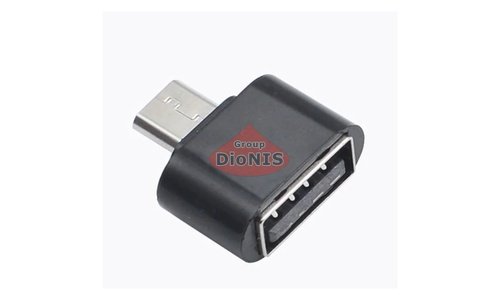 Перехідник USB 2.0 мама на microUSB тато OTG YHL888 Black, Blister (10352) - 3