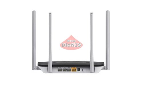 Маршрутизатор (роутер) Mercusys AC12 AC1200 WiFi 5 2.4 і 5 ГГц Чорний AC1200 802.11 ac/n/g/b/a - 2