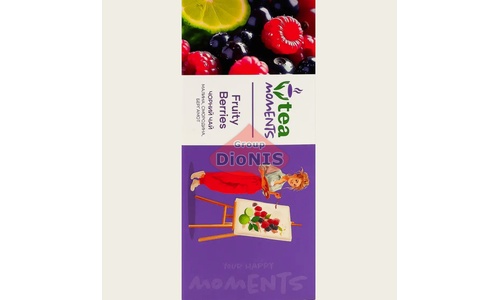 Чай черный Tea Moments Fruity Berries Фруктовые Ягоды 22 саш по 1.8 г малина, смородина, бергамот - 3