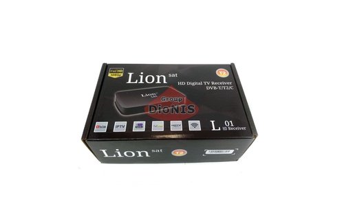Ресивер LION-Sat L-01 DVB T / T2 / C цифровий ефірний тюнер з програмованим пультом - 5