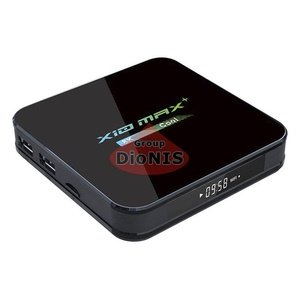 Медіаплеєр X10 MAX + (PLUS) 4/32 GB Smart TV Box 4K/8K Amlogic S905X3 Android 9.0 Wi-Fi 2.4/5 G