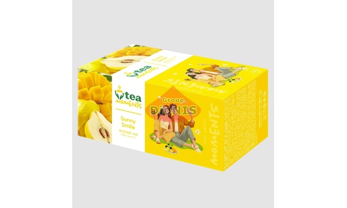 Чай зеленый Tea Moments Sunny Smile Солнечная Улыбка 22 саш по 1.8 г манго, айва - 4
