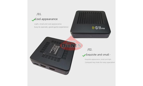 Игровая консоль G11 Pro+ Game Box 64Gb Smart TV 2/16 Гб Android 9 Amlogic S905X WiFi 2.4/5.0+BT, 40000 игр - 5