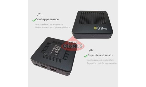 Ігрова консоль G11 Pro+ Game Box 64Gb Smart TV 2/16 Гб Android 9 Amlogic S905X WiFi 2.4/5.0+BT, 40000 ігор - 5