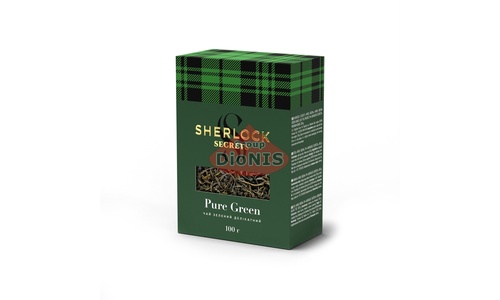 Чай Зеленый Sherlock Secrets Pure Green Чистый Зеленый 100 г крупнолистовой - 1