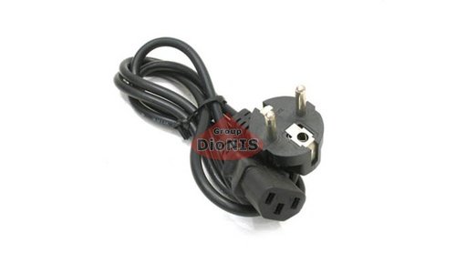 Кабель питания 220V 1.8m Atcom 0.75 мм CEE 7/7 Евровилка - IEC C13 ЧЕРНЫЙ (4547) - 1