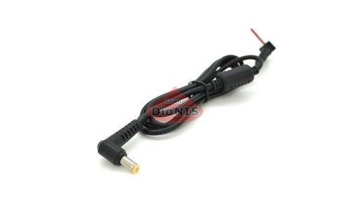 Кабель питания DC 5.5 х 1.7 мм 1.2 m для блока питания ноутбука 90° угловой 05656 - 1