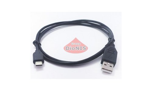 USB - USB Type-C кабель 1.0 м мідь чорний для синхронізації даних та живлення - 1