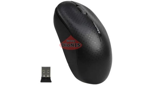 Миша бездротова MeeTion MT-R545 чорна оптична Mouse Wireless 2.4GHz 1600 dpi - 2