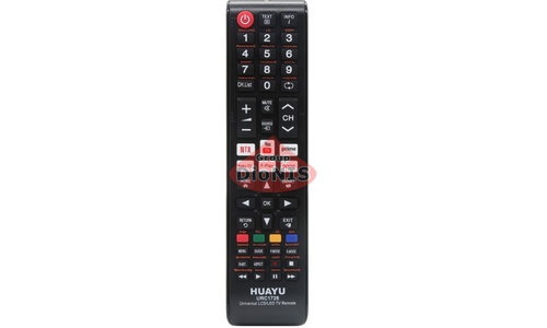 Пульт ДУ HUAYU URC1728 универсальный для телевизора HISENSE, ERGO, KIVI, SATURN, SUPRA - 1