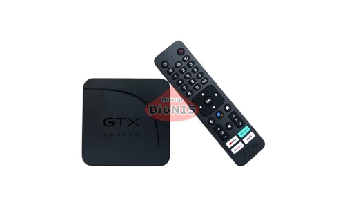 Смарт приставка Geotex GTX-R12 4/32 Gb Amlogic S905X5M Android 14 ATV WiFi 2.4/5.0+BT голос - 1