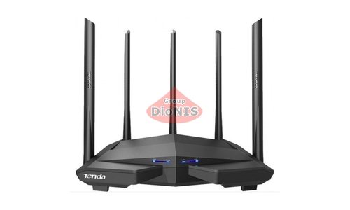 Маршрутизатор (роутер) Tenda AC11 (AC1200) 2.4 и 5 ГГц Черный - 1