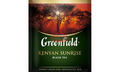 Чай черный Greenfield KENYAN SUNRISE 100 саш по 2 г Кенийский Гринфилд ХоРеКа - 1