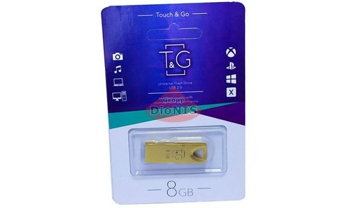 Touch & Go 8 GB USB Metal Series GOLD TG117GD-8G Флеш пам'ять (100461) - 1
