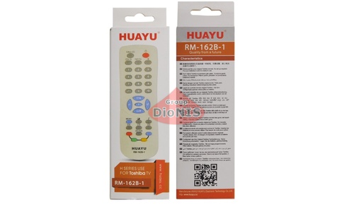 Пульт для телевизора Toshiba HUAYU RM-162B-1 универсальный - 7