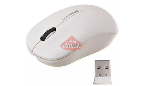 Мышь беспроводная MeeTion MT-R545 Белая оптическая Mouse Wireless 2.4GHz 1600 dpi - 1